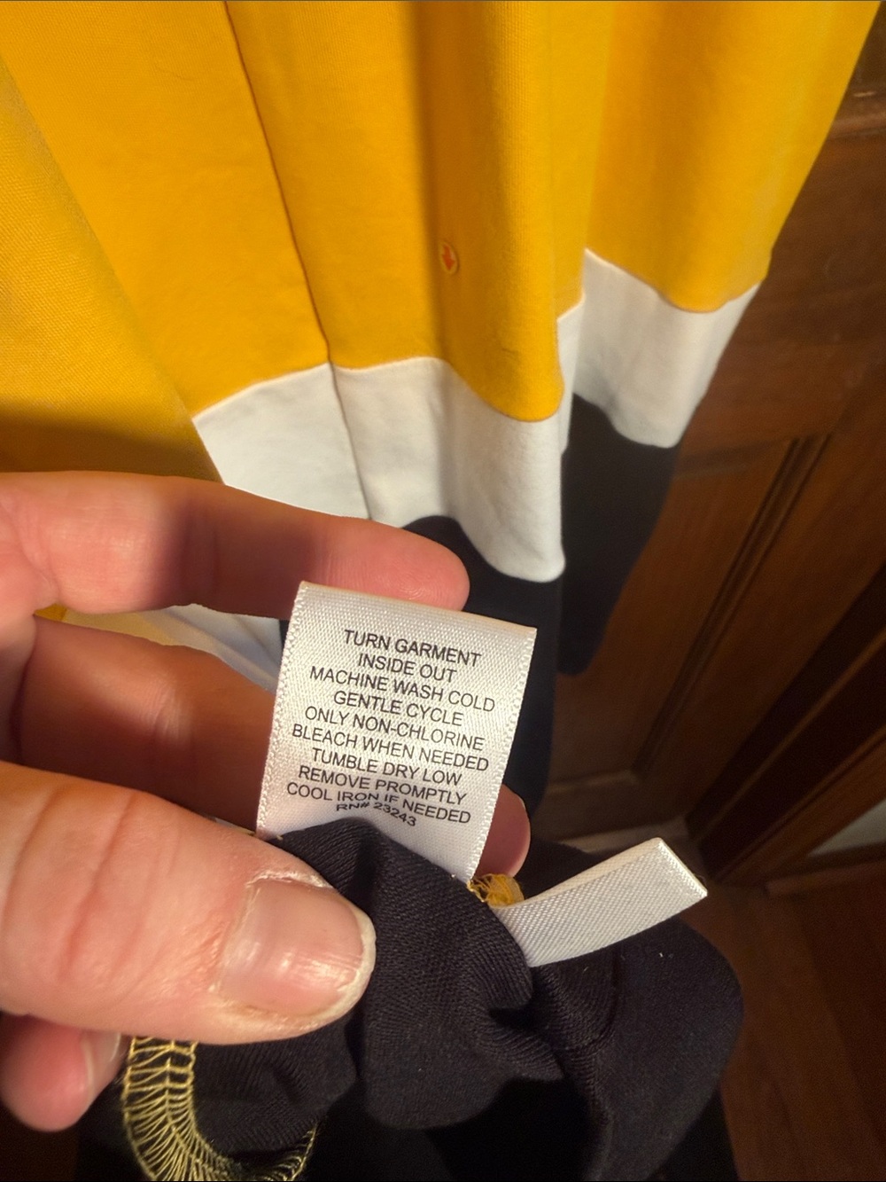 New York & Company Black and White Colorblock Sleeveless Dress - Picture 5 of 5
